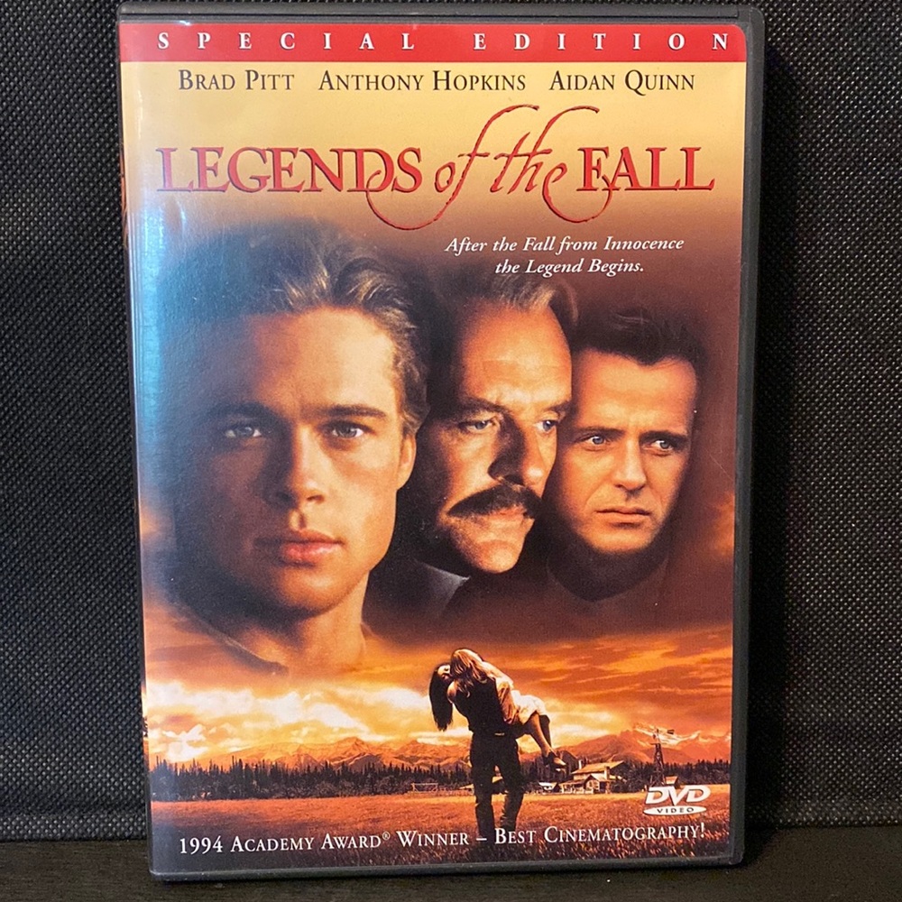 Tri Star DVD “Legends of the Fall : Widescreen Edition” rated R- used